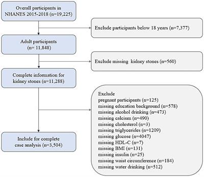 Association between insulin resistance indices and kidney stones: results from the 2015–2018 National Health and Nutrition Examination Survey